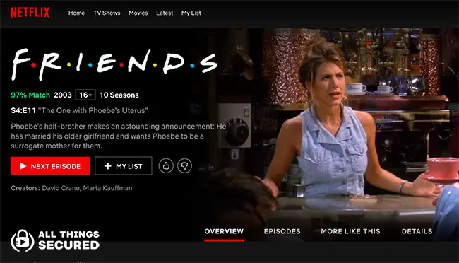 Friends  Netflix