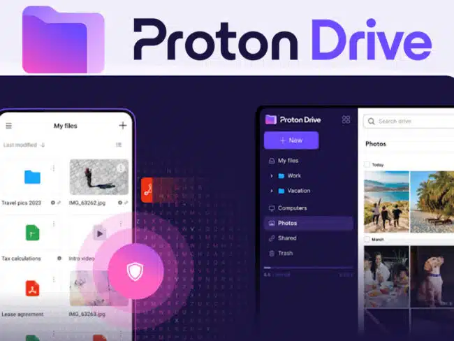 Proton Drive encrypted cloud storage