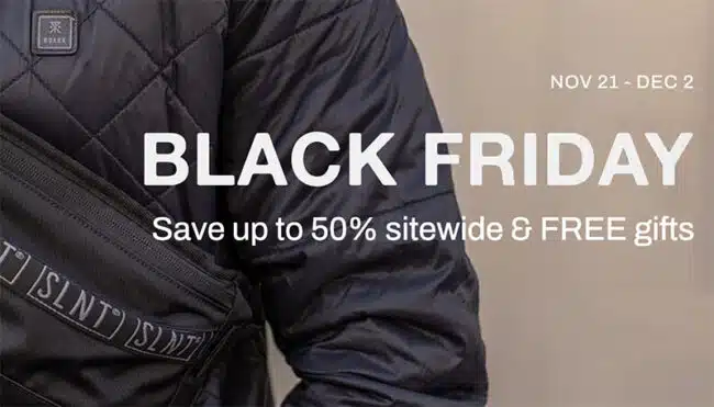 SLNT faraday bags Black Friday deals